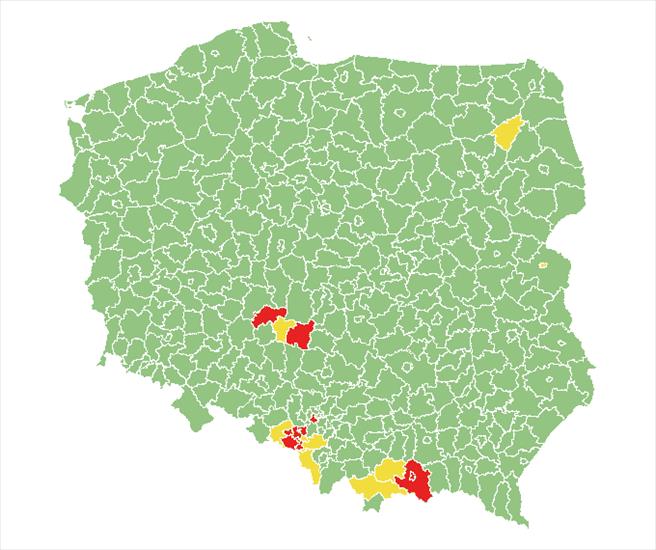 CORONAVIRUS - Aktualizacja listy powiatów włączonych do żółtej i czerwonej strefy od 14 Sierpień 2020.png
