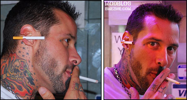Piercing i tatuaże - papieros.bmp