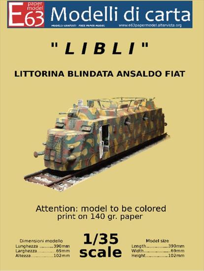 E 63 Paper Models - E 63 -Libli Ansaldo-Fiat pancerny po jazd szynowy1-35.jpg