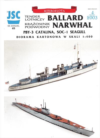 060 - 089 - 065 - Tender lotniczy - Ballard - krążownik podwodny Narvhal.jpg