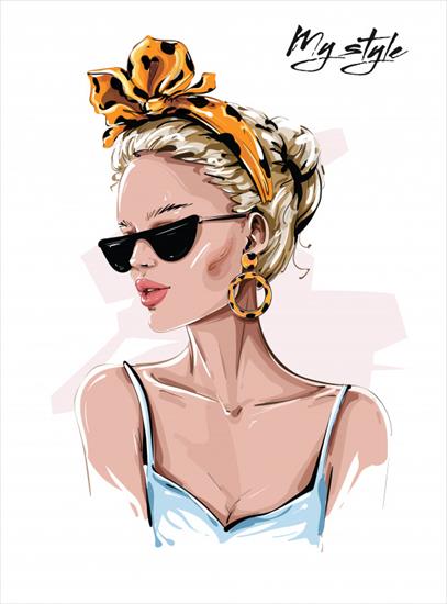 Fashion  Girl - hand-drawn-beautiful-young-woman-sunglasses-stylish-...band-with-leopard-print-fashion-woman-look_260869-9.jpg