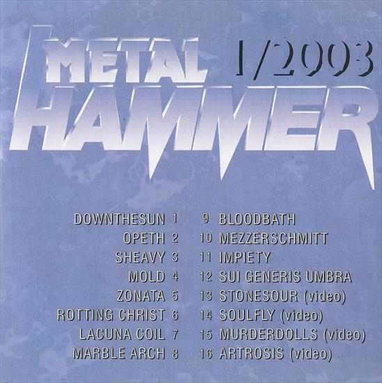 METAL HAMMER POLSKA - Metal Hammer - 2003 - 1_2003 styczeń.jpg