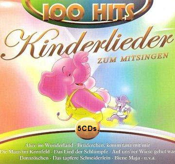 2011 - VA - 100 Hits - Kinderlieder Zum Mitsingen - Front.jpg