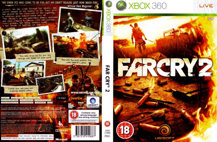 Okladki xbox360 - FarCry 2 Pal.jpg
