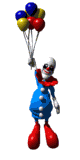3D animowane - clown.gif