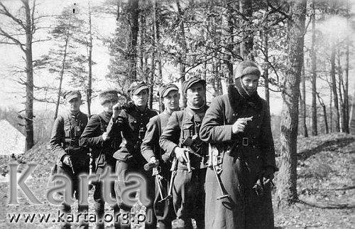Polska  Antykomunizm - AK,  NSZ - NSZ-NZW--Wiosna 1944, Końskie okolice - oddział LAS.jpg