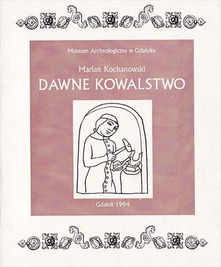 Kochanowski Marian - Dawne Kowalstwo - 01.jpg