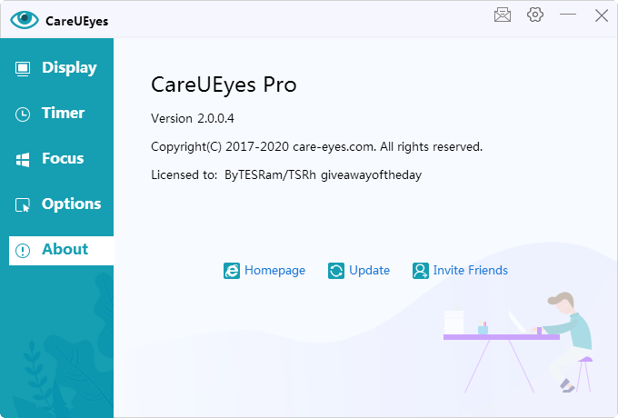 CareUEyes Pro 2.0.0.4 - Screen.png